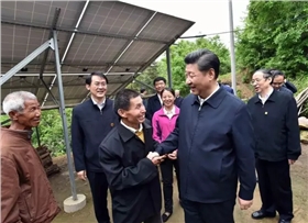 【重磅】習(xí)近平考察安徽金寨光伏扶貧項(xiàng)目 【重磅】習(xí)近平考察安徽金寨光伏扶貧項(xiàng)目